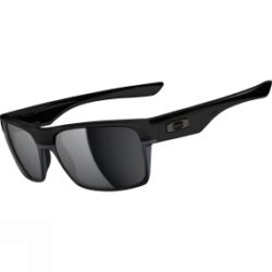 Oakley Twoface Sunglasses Polished Black/Black Iridium Polarized